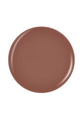 Glossy Creamy brown round shape in vector illustration